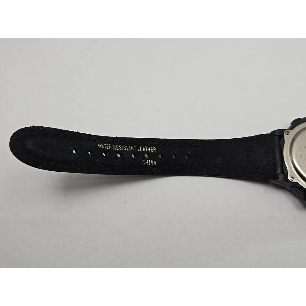 Vintage Timex Data Link Ironman Triathlon Watch Multi Lap New Battery -    Read
